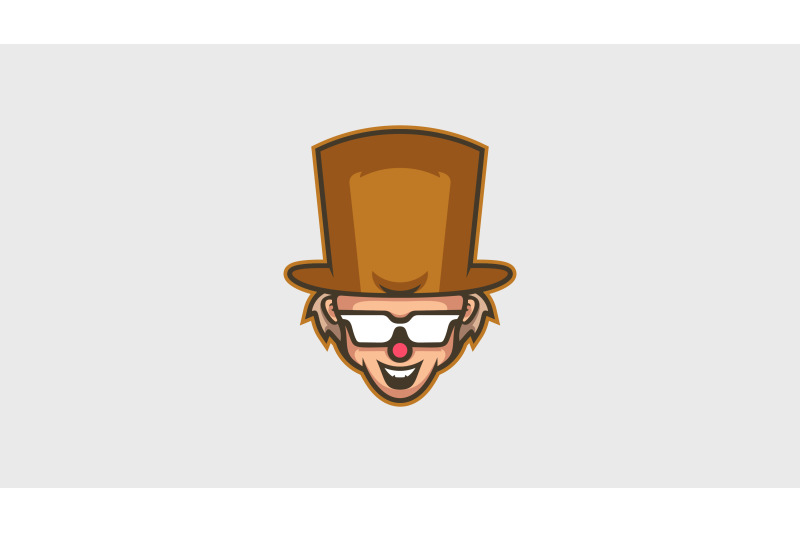 evil-magician-or-clown-head-logo-abstract-vector-template