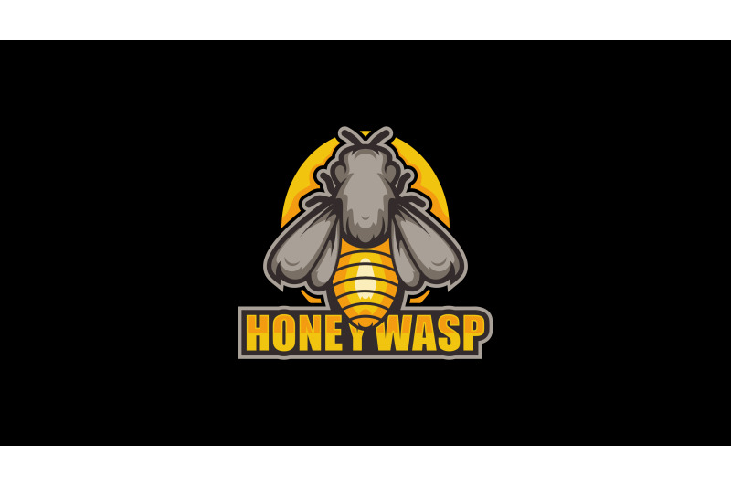 honey-bee-or-wasp-logo-abstract-vector-template