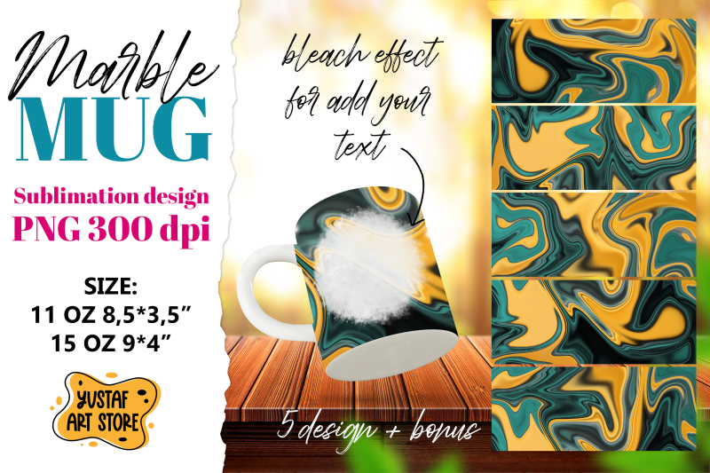 green-yellow-marble-sublimation-mug-wrap-bundle-5-png-design