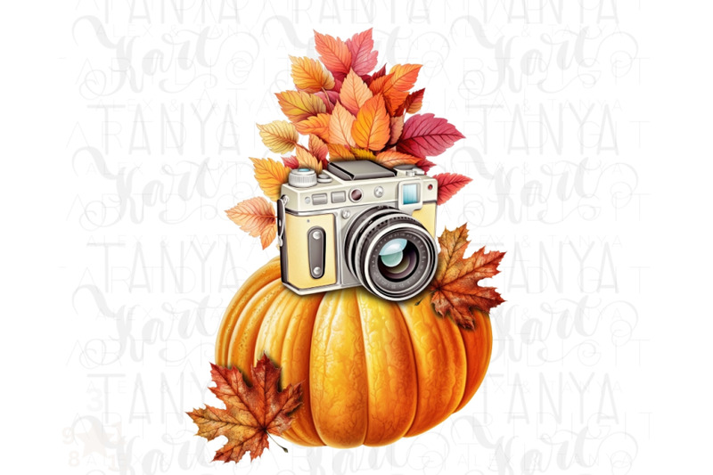 autumn-camera-png-sublimation-designs-vintage-camera