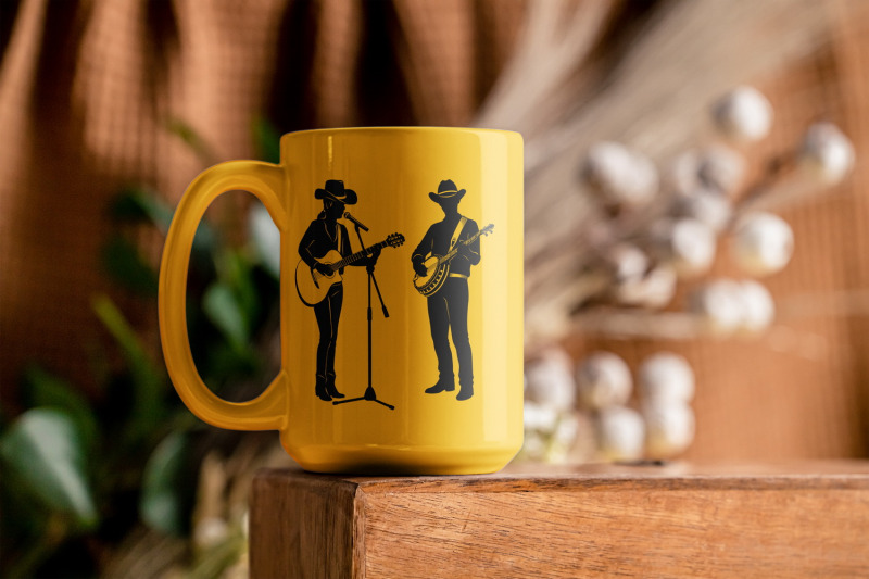 country-band-silhouettes-svg