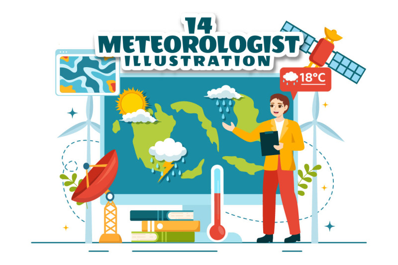 14-meteorologist-vector-illustration