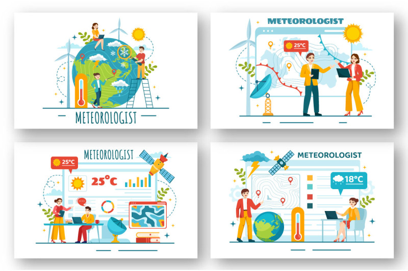 14-meteorologist-vector-illustration