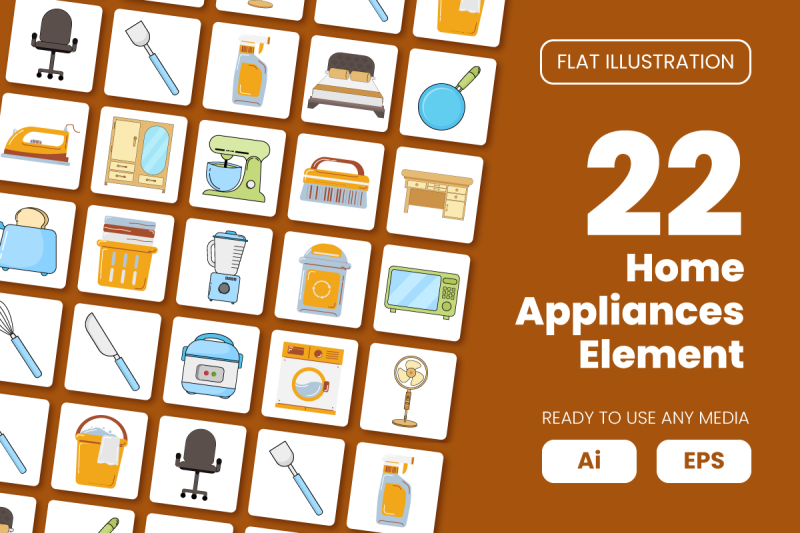 collection-of-home-appliances-element-in-flat-illustration