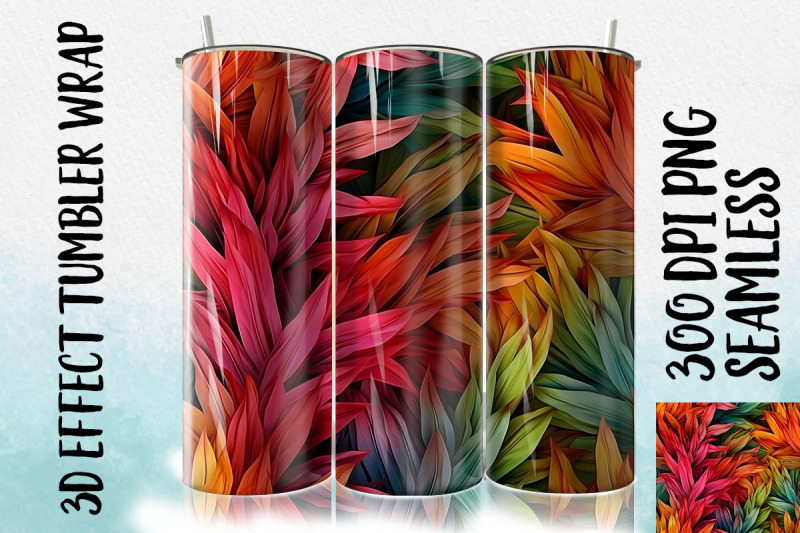 3d-willow-leaf-tumbler-wrap-1