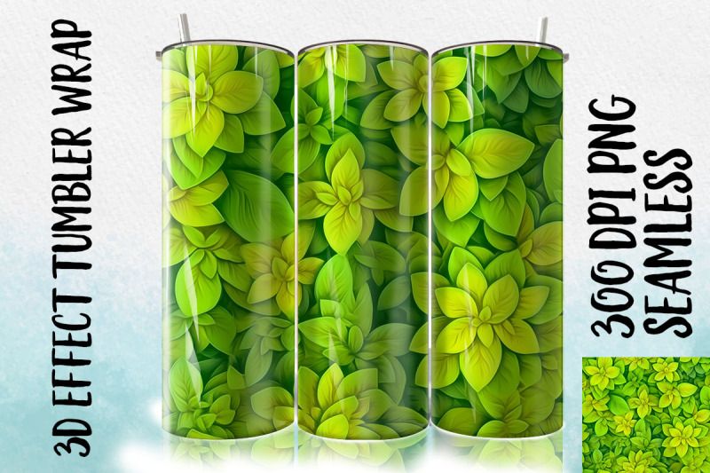 3d-lime-leaf-tumbler-wrap-1