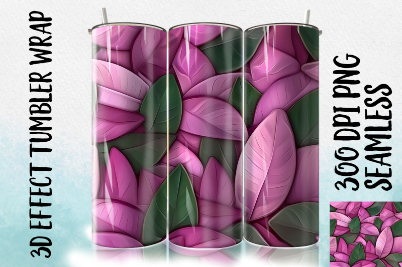 3d-magnolia-leaf-tumbler-wrap-2