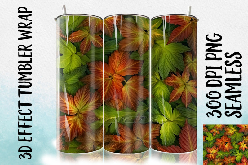 3d-chestnut-leaf-tumbler-wrap-2