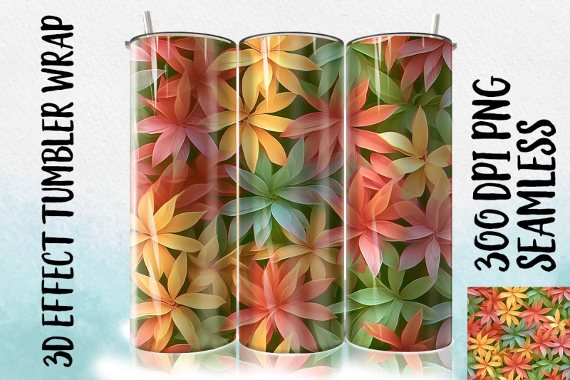 3d-bay-leaf-tumbler-wrap-2