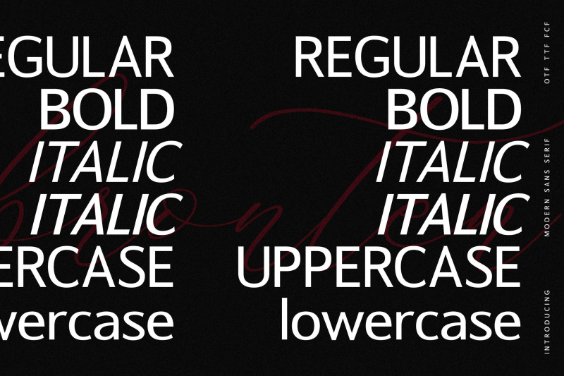 bronten-typeface