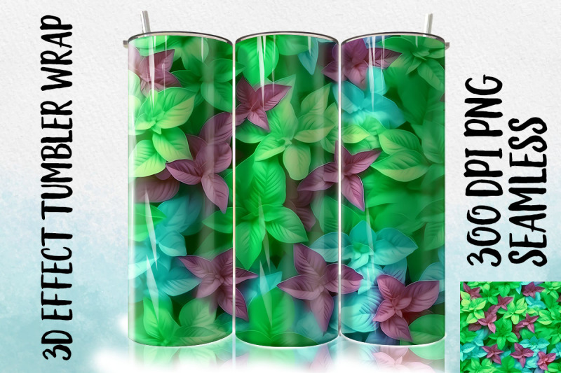 3d-basil-leaf-tumbler-wrap