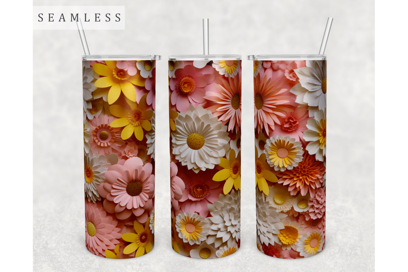 3d-paper-flowers-tumbler-wraps-bundle-20oz-skinny-tumbler-sublimation