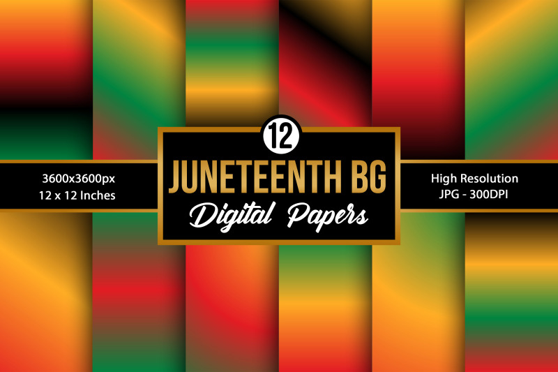 juneteenth-colors-gradient-background-digital-papers