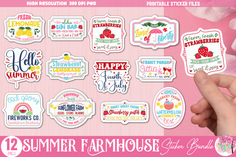 summer-farmhouse-sticker-bundle