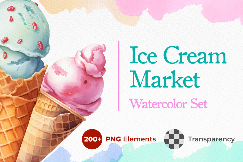 ice-cream-market-200-png-watercolor-elements