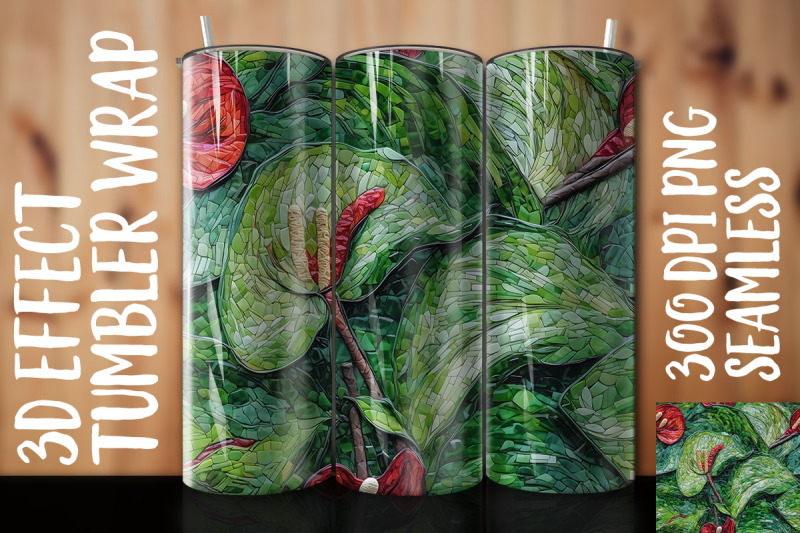 3d-green-anthurium-tumbler-wrap-2