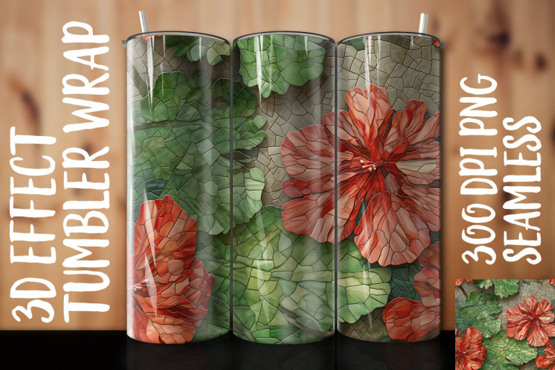 3d-geranium-tumbler-wrap-2