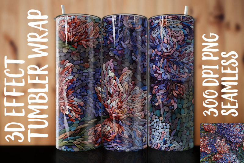 3d-hyacinth-tumbler-wrap