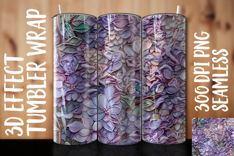 3d-lilac-tumbler-wrap