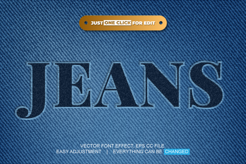 yarn-style-vector-text-effect-editable