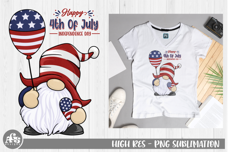 4th-of-july-usa-patriotic-gnome-png-sublimation-design