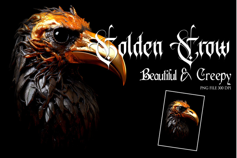 golden-crow-clipart