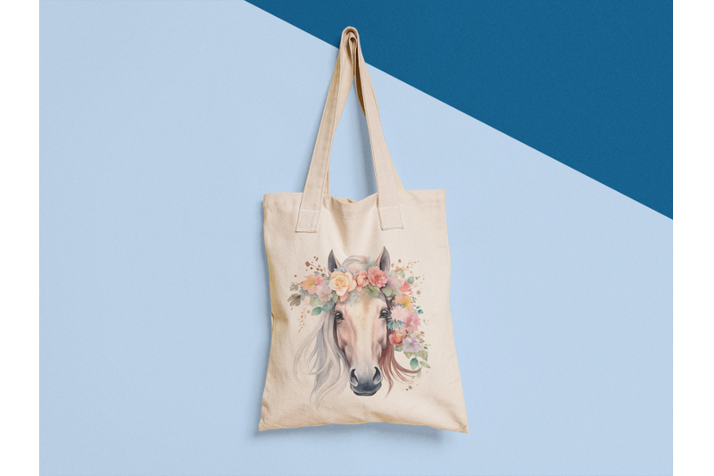 horse-039-s-head-with-flowers-sublimation-design