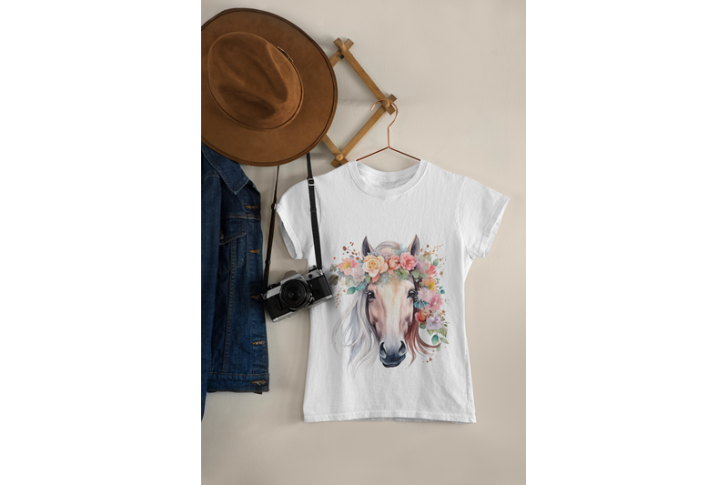 horse-039-s-head-with-flowers-sublimation-design