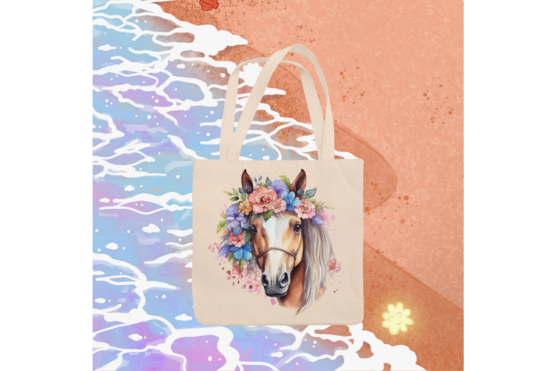 floral-horse-png-watercolor-animal-for-planner-stickers-horse-039-s-head