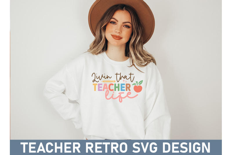 teacher-retro-svg-design-bundle