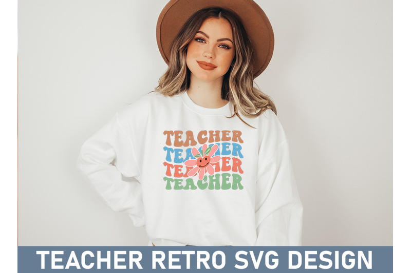 teacher-retro-svg-design-bundle