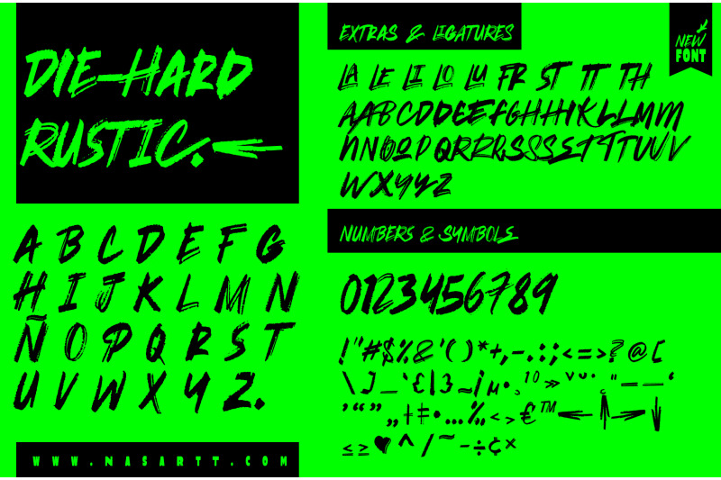 die-hard-font-duo