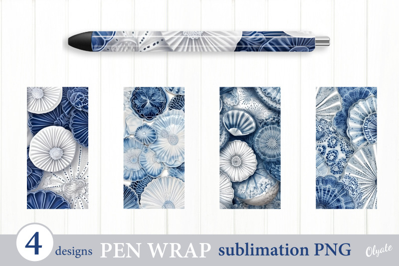 seashell-pen-wraps-sublimation-ocean-pen-design