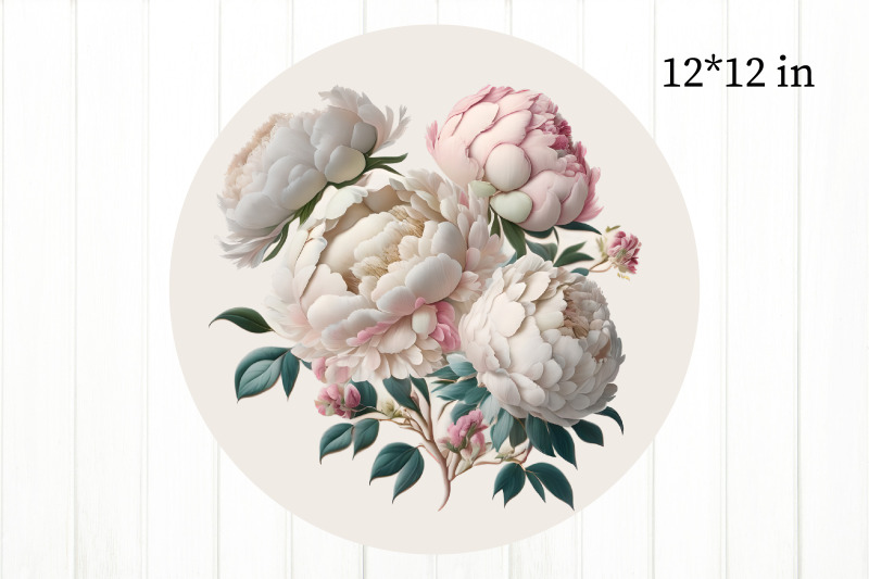 peony-face-clock-design-flower-clock-sublimation