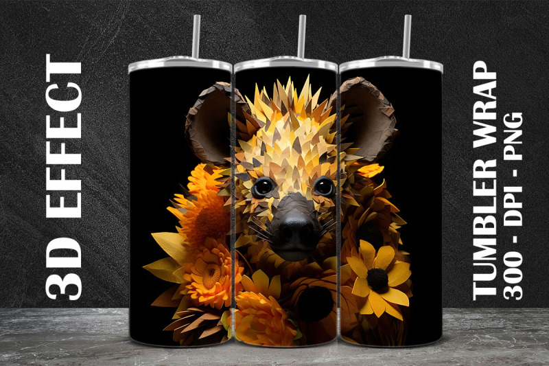 3d-spotted-hyena-tumbler-wrap-2