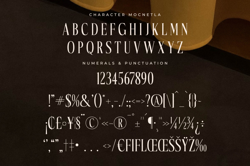 mocnetla-typeface