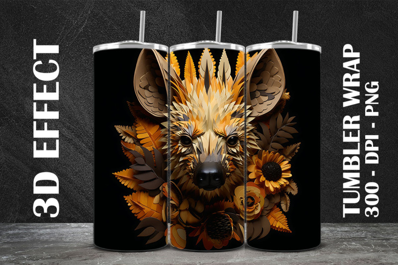 3d-striped-hyena-tumbler-wrap-3