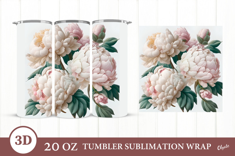 3d-peony-tumbler-flowers-tumbler-sublimation-wrap