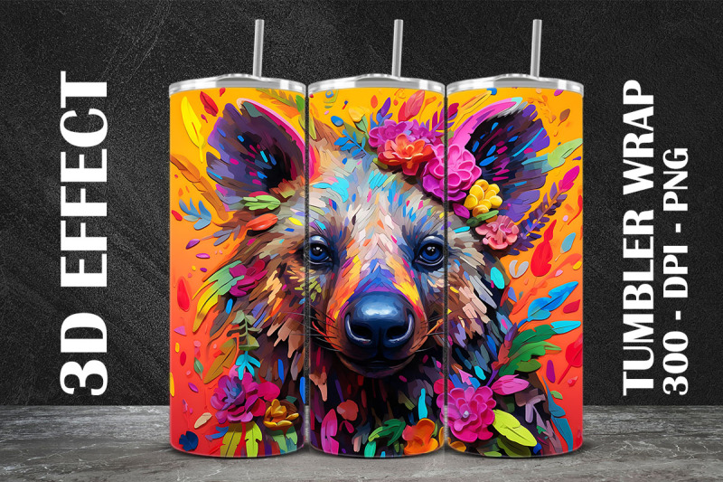 3d-hyena-tumbler-wrap-1