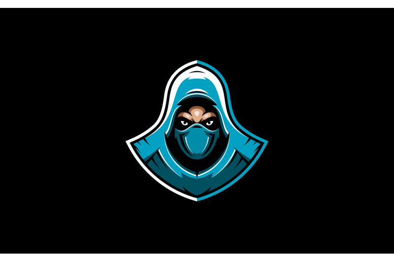 assasin-fighter-or-warrior-mascot-logo-design-abstract-vector-template