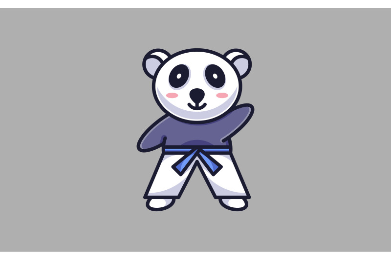 cute-karate-kid-panda-logo-design-vector-template