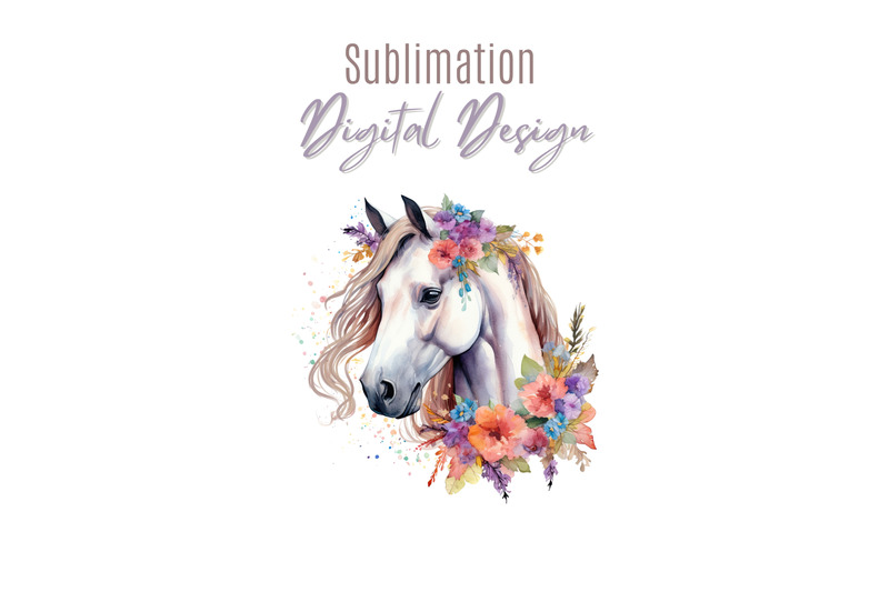 white-horse-with-flowers-png-for-sublimation