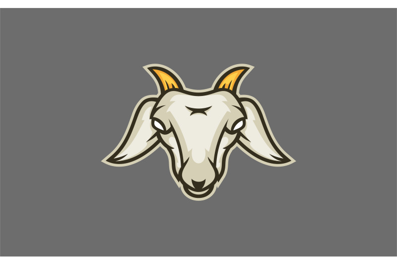 goat-head-mascot-logo-design-vector-template