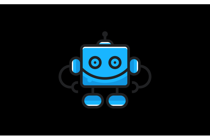 robot-logo-design-vector-template