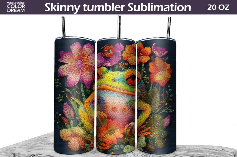 nbsp-tumbler-frog-embroidery-png-3d-frog-tumbler-wrap