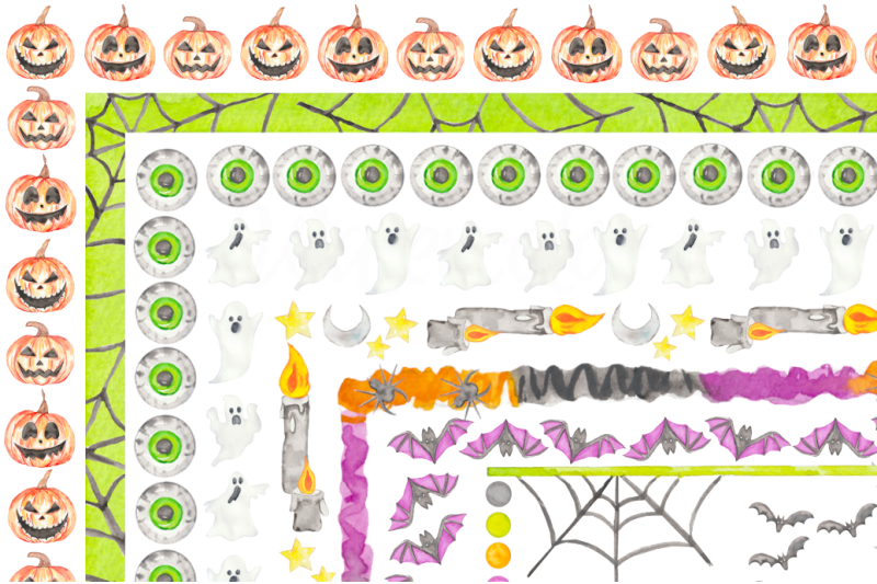 halloween-pumpkin-border-clipart