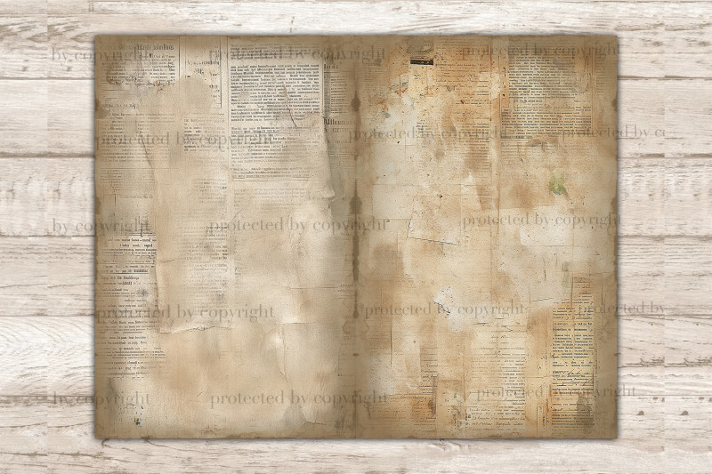 vintage-newspaper-junk-journal-digital-collage-sheet