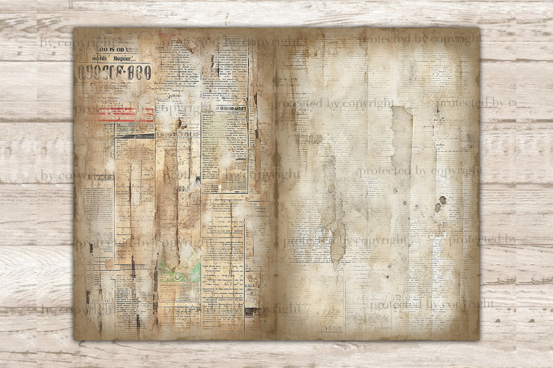 vintage-newspaper-junk-journal-digital-collage-sheet