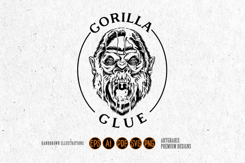 angry-gorilla-glue-roaring-hybrid-cannabis-strain-logo-illustrations-s