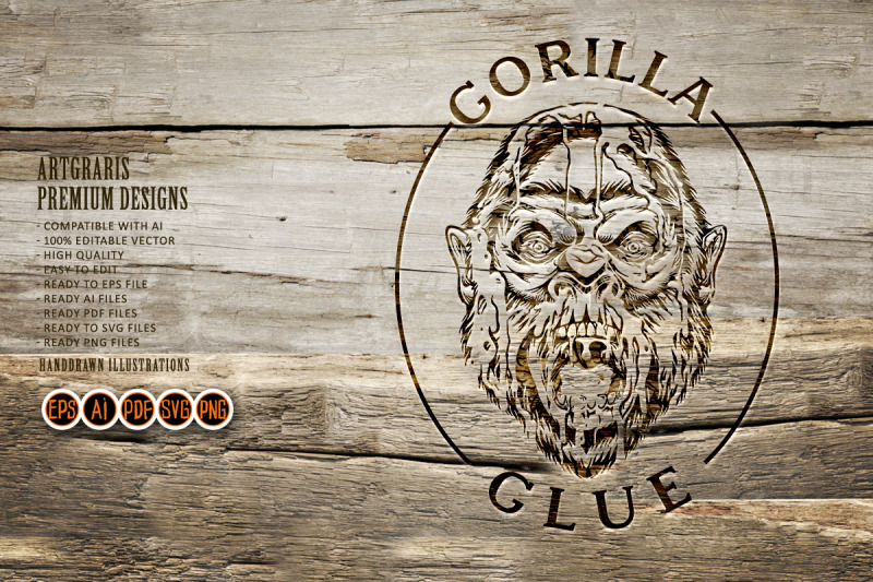 angry-gorilla-glue-roaring-hybrid-cannabis-strain-logo-illustrations-s